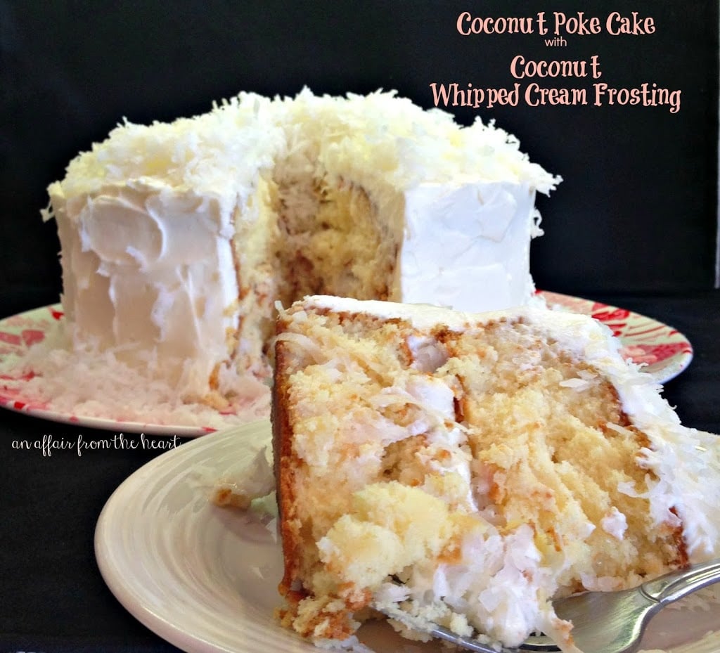 Coconut Cake With Whipped Cream Icing Coconut Cake With Whipped Cream Icing