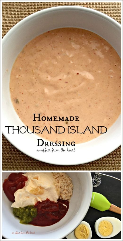 Homemade Thousand Island Dressing An Affair from the Heart