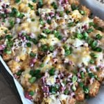 Reuben Sheet Pan Totchos (Tater Tot Nachos)