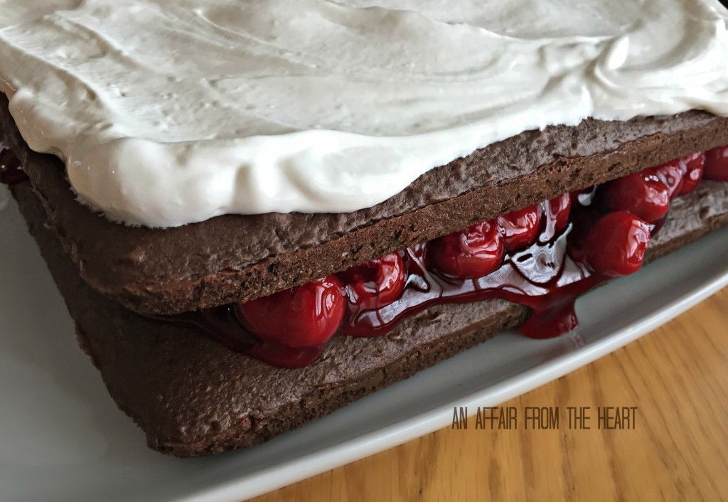 Chocolate Cake Cherries Cool Whip Chocolate Cake Cherries Cool Whip